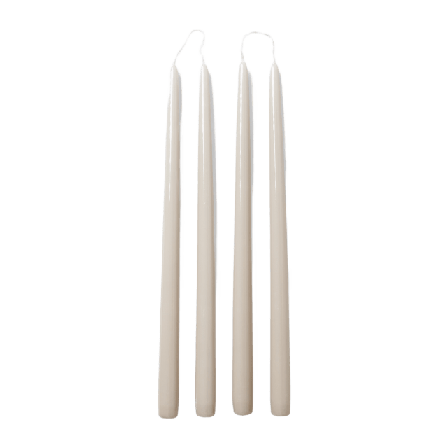 Åhléns Home Lackade ljus, 4-pack Ljus & ljusstakar H38cm