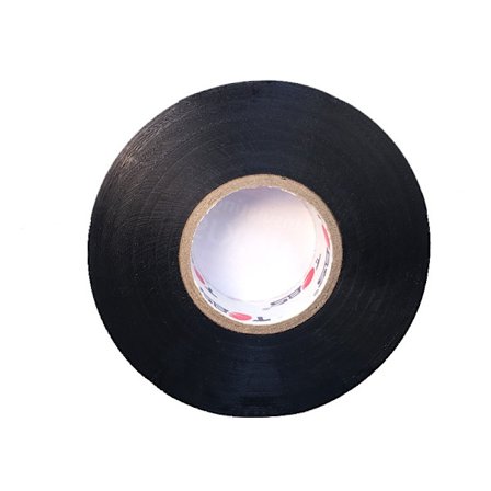 Sort PVC El-tape 19mm x 20M