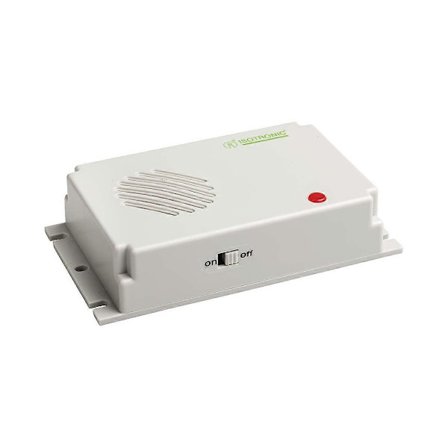 Ultralydsskræmmer 78dB 12-24 kHz med kontakt og lysindikator, hvid