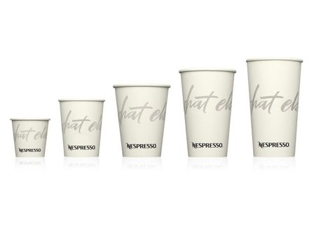 NESPRESSO Pappersbägare OnTheGo 240ml 30/fp - Lyreco - Kök och servering - Engångsartiklar - Pappersbägare