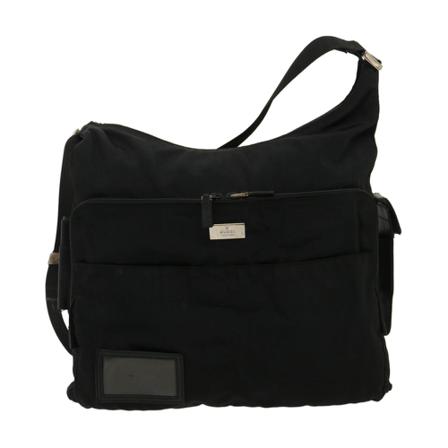 Gucci Vintage, Pre-owned Shoulder bag Zwart, Dames, Maat:ONE Size,synthetisch