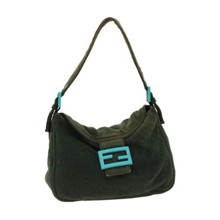 Fendi Vintage, Shoulder Bags Groen, Dames, Maat:ONE Size