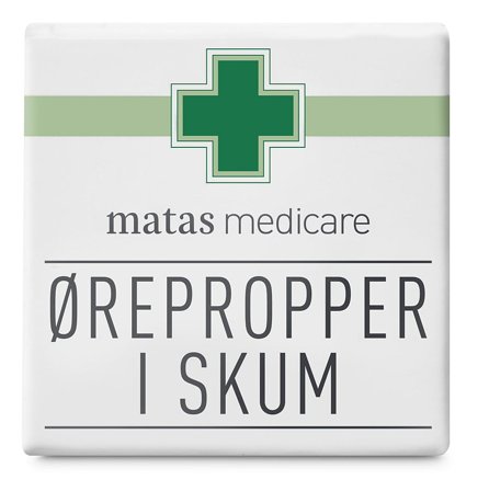 Matas Medicare Ørepropper i Skum 1 Par, Tøj & Bolig, Søvn & Meditation, Ørepropper