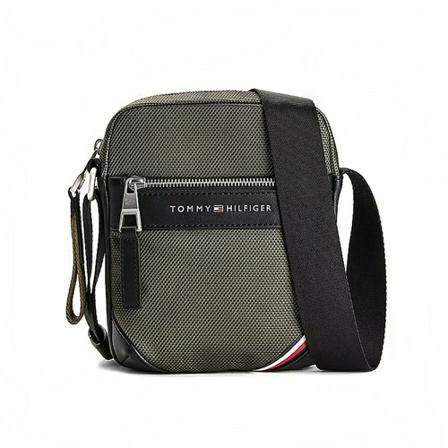 Tommy Hilfiger Mini Reporter crossbody Sort, Herre Skuldertasker, Størrelse: ONE Size