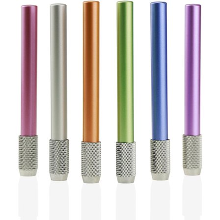 Blyantforlenger i aluminium, sortert farger