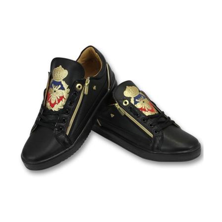 True Rise Mens Skor - Full Black Prince - Cms97 - Svart svart, Herr Sneakers, Herr, Storlek: 41 EU