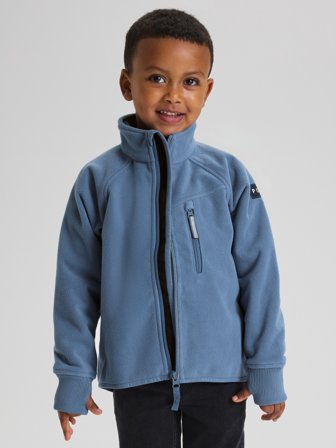 Polarn O. Pyret Vindtät vindfleecejacka - 86 - barnkläder - blue