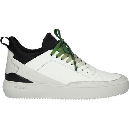 Blackstone, Xg 88 Antarctica White - Mid-Sneaker Grijs, Heren, Maat:44 EU,leer