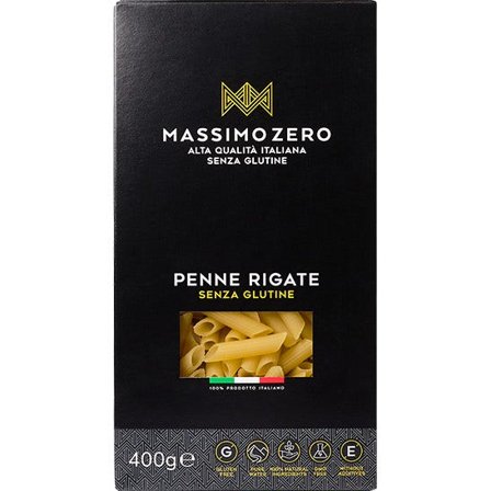 Massimo Zero Penne Rigate Senza Glutine 400mg