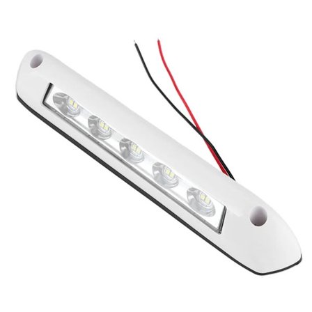 12V/24V RV LED-lampa Universell 8W Vattentät Markis/Verandalampa Bar Husbil Utomhusbelysning[CO]
