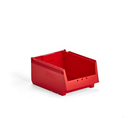 Sichtlagerkasten AJ 9000, Serie 9067, 300 x 230 x 150 mm, rot