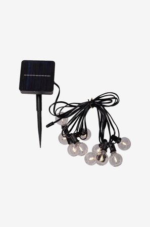 Star Trading - Solar lightcahin GlobeMini - Musta - Aurinkokennovalaisimet - - Homeroom