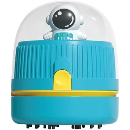 2 i 1 Skrivebordsstøvsuger, Mini Bordstøvsuger til Tastatur/Hjem/Skole/Kontor