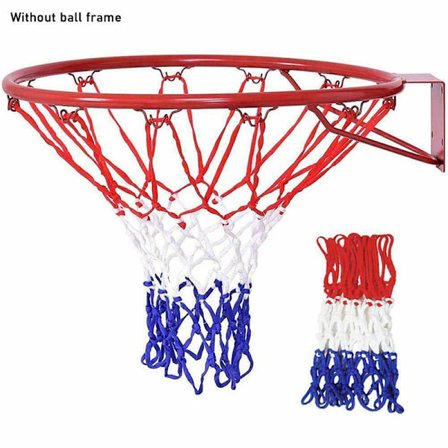 Standard Basketball Net Nylon Hoop Goal Standard Fælge Til kurv