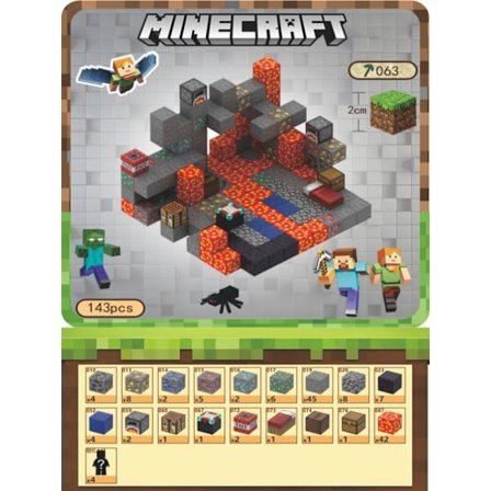 143 stk. My Magnetic World Magnetisk Byggeklosslekesett