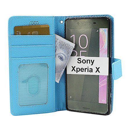 New Standcase Wallet Sony Xperia X (F5121)