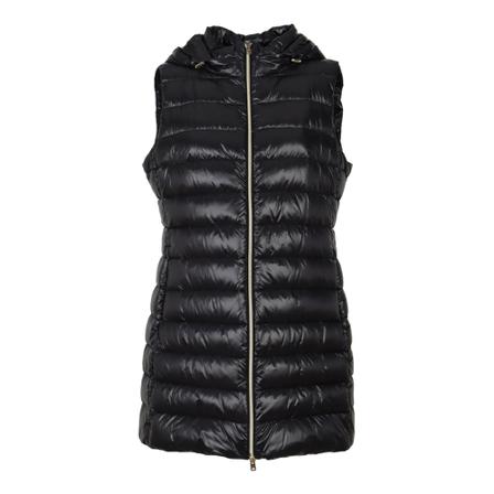 Herno, Vests Czarny, Kobieta, Rozmiar: 2XL