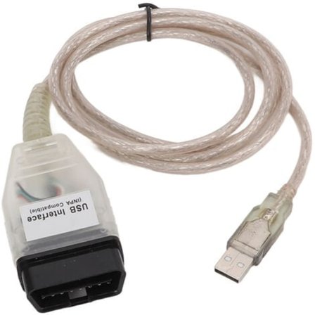 K+DCAN OBD2 Diagnostisk Scanningsværktøj med USB-interface og CD-erstatning til 3 Serie E46 E83 E90/NC/