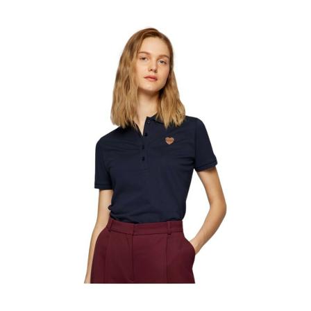 Hugo Boss, Polo Efeela Niebieski, Kobieta, Rozmiar: L