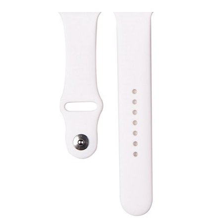 Sportigt Armband till Apple Watch 42mm / 41mm / 40mm / 38mm - Vit