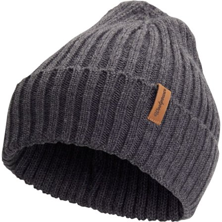 Woolpower Beanie Rib beanies Grey OneSize