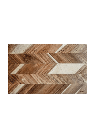 Satake Gentei-aban Skärbräda ändträ Akacia 34x22 cm (S) Köksredskap Brun 14,9