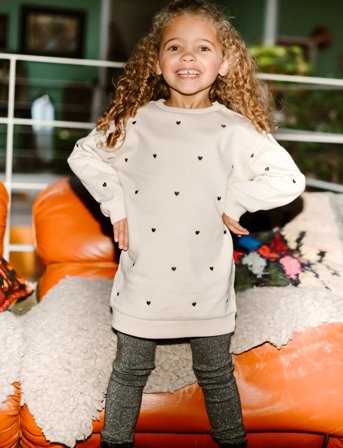 Daily 7 Legging Fancy Pants - Grey - 98