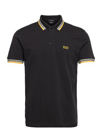 Paddy Polos Short-sleeved Svart BOSS