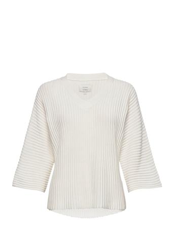 Nuirmelin V-Neck Pullover - Noos Pullover Hvit Nümph
