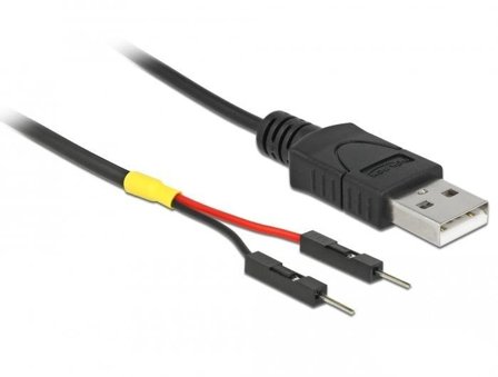 Delock USB/strøm-kabel - USB til 2-pins USB-header - 30 cm