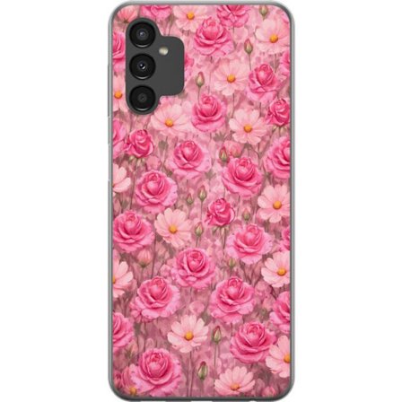 Yhteensopiva Puhelinkuori Samsung Galaxy A04s Petal Reverie Blush Rose