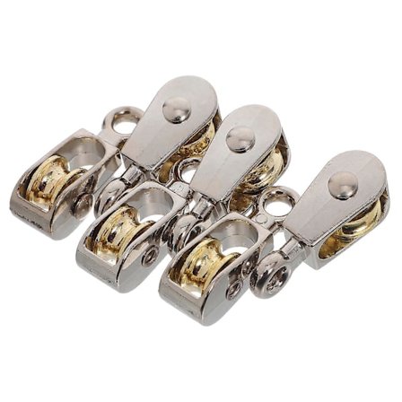 Enkelt trinsehjul sinklegering for naturfagsklassesett 6 stk [HK]