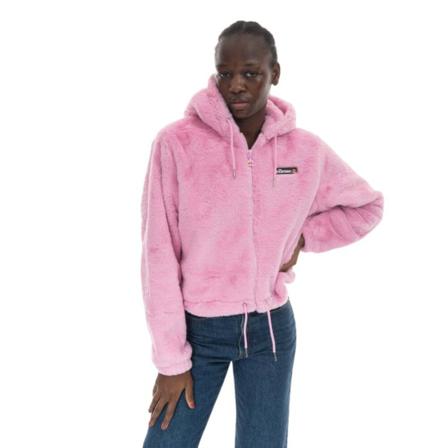 Ellesse Zip-throughs rosa, Dam Hoodies, Dam, Storlek: L