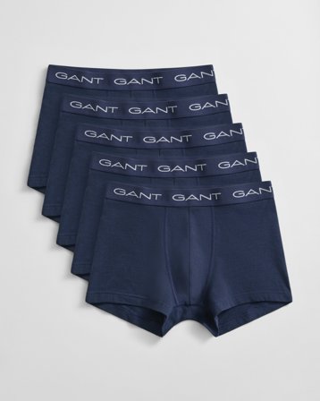 GANT Herren 5er-Pack Boxershorts (L) Blau