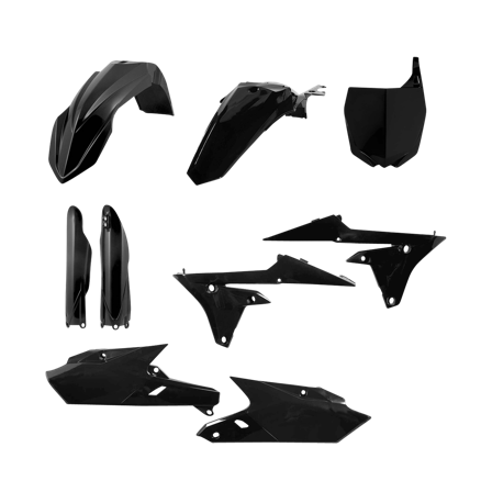Kit Plastiche Completo Acerbis Yamaha Nero - Yamaha YZ 450F 2014-2017
