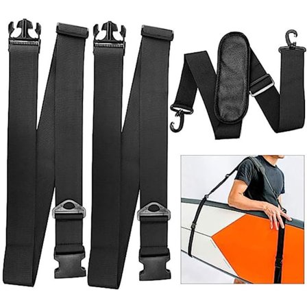 ING SUP bærestropp, justerbart surfebrett, bærestropp, paddleboard, bærestropp, stand-up paddleboard, bærestropp, kajakk bærestropp