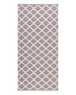 Plastmatta Hilma Wave Rosa - 70x150 cm - KM Carpets