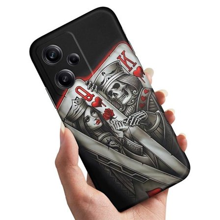 Xiaomi Redmi Note 12 5G - Cover/Mobilcover King Queen Kortspil