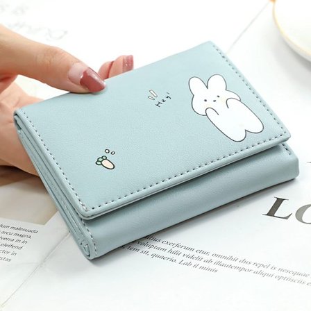 Ladies Wallets 3 Colors Money Bags Short Cute Small Purses Female Students Card Holders Girl ID Bag Card Holder Coin Purse