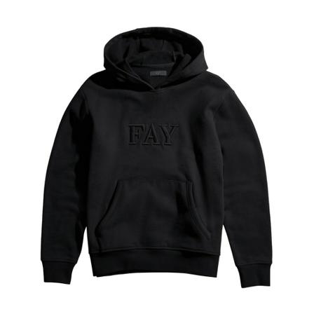 Fay Hoodies Sort, Herre