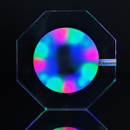 USB-oppladbar LED-coaster, flaskebelysning for drikkevarer, blinkende lyscoaster for barer, fester, bryllup og festivaler
