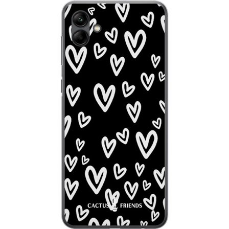 Kompatibelt Mobildeksel til Samsung Samsung Galaxy A05 Cactus and Friends - Handdrawn Love Chaos