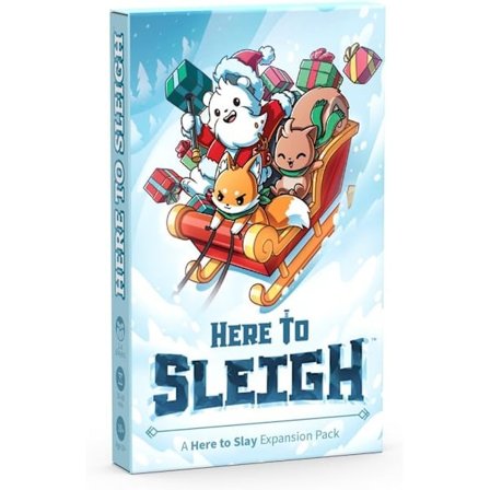 Her for å Sleigh Holiday Expansion Pack - Designet for å legges til i ditt Here to Slay grunnspill Sled version/NT/
