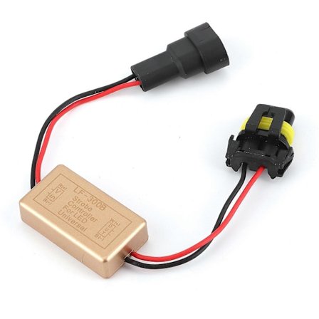 LF-300B Flash Strobe Controller Box Kontinuerlig Blink 9005 9006 9012 til LED Forlygte Tågelygte Lille Lys