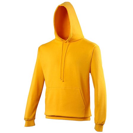 Awdis Unisex College Huvtröja / Hoodie XL Guld