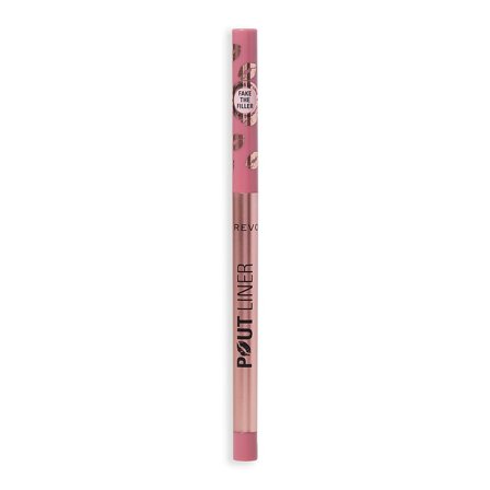 Revolution Pout Liner Plumping Lip Liner Kiss Baby Pink, Makeup, Læber, Lipliner