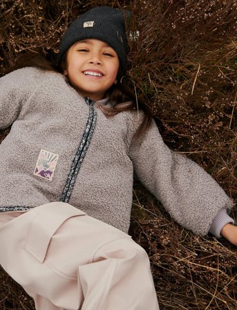 Wheat Reversible Thermo Jacket Lake - Pink - 122