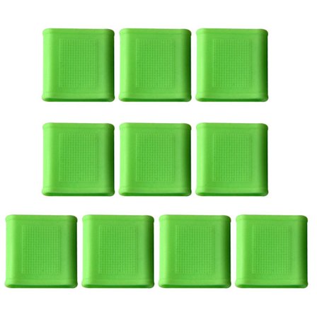 10 st / set Finger silikon för Skydd för fingerstöd kompression, finger för skydd för alla spo