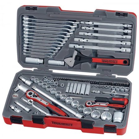 Teng Tools TM106 Verktøysett 106 deler, Håndverktøy