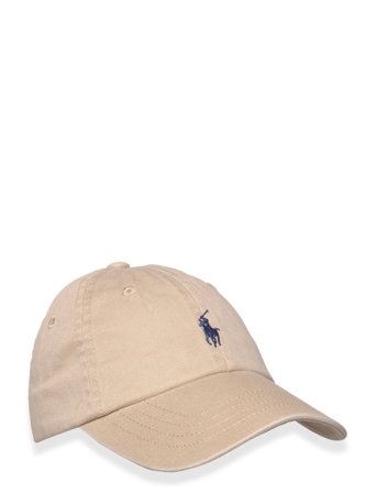 Ralph Lauren Baby Cotton Chino Ball Cap - Beige - ONE SIZE